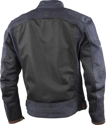 Produktbild von Trilobite Airtech Motorrad Textiljacke, blau/schwarz, S