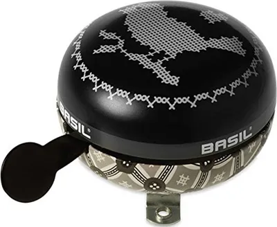Produktbild von Basil Fahrradklingel Big Bell , Boheme charcoal