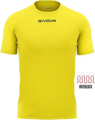 Produktbild von Sport-T-Shirt Givova Capo Gelb - XXL