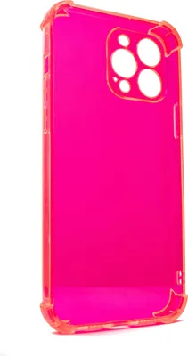 Produktbild von Schutzhülle aus Silikon in Pink Transparent Hülle für iPhone 13 Pro Max