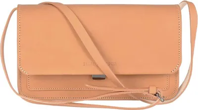 Produktbild von Ruitertassen kleine Umhängetasche Leder Damen Schultertasche Sattelleder Handtasche natur braun für Frauen zum Ausgehen Abendtasche 2620-10