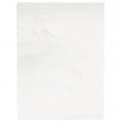 Produktbild von vidaXL Teppich OVIEDO Kurzflor Creme 240x340 cm