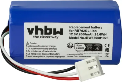 Produktbild von vhbw Akku Ersatz für Philips CP0111/01, 4IFR19/66 für Saugroboter (2000 mAh, 12,8 V, Li-Ion)