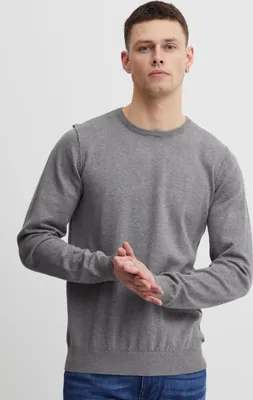 Produktbild von Blend BHNOLEN Herren Strickpullover Feinstrick Pullover mit Rundhalsausschnitt O-Neck