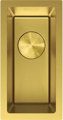 Produktbild von Mexen Trixo Edelstahlspüle 1-Becken 230 x 440 mm, golden - 6411221000-55