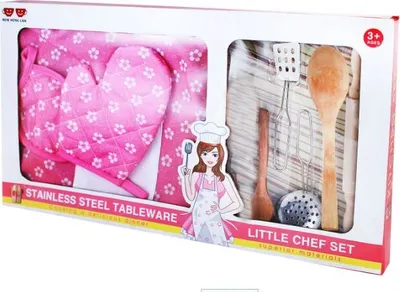 Produktbild von Set für kleine Köchinnen - 8-teilig in Einer Geschenkbox - je nach Lagerbestand Wird Set A oder Set B geliefert