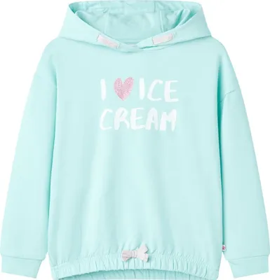 Produktbild von Kinder-Kapuzenpullover Hellblau 128 11427
