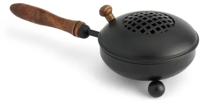 Produktbild von Eisen Räuchergefäß mit Holzgriff