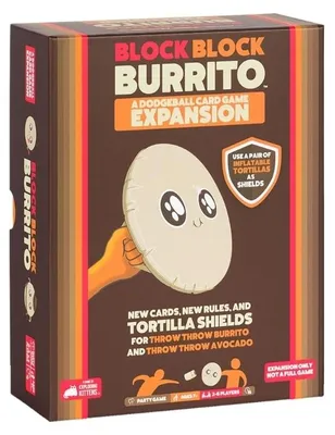 Produktbild von Exploding Kittens Partyspiel Block Block Burrito Erweiterung Englisch