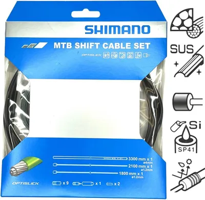 Produktbild von Shimano Schaltzug-Set MTB OT-SP41 Optislick schwarz