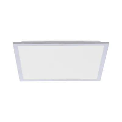 Productafbeelding van Leuchten Direkt LED-plafondlamp, plat, zilver, 45,5 x 45,5 cm, dimbaar