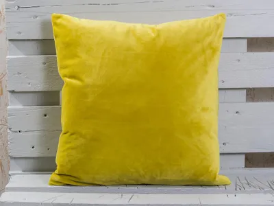 Produktbild von PAD Smooth, Gelb, Polyester, Einfarbig, Baumwolle, 100%, Maschinenwäsche, 30 °C