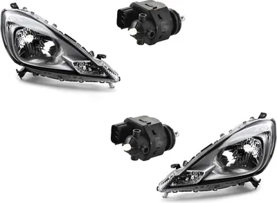 Obrázok produktu pre Johns, svetlomety vhodné pre Honda Jazz GE 04/11- H4 set ?avý pravý w. servomotor