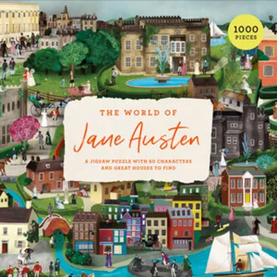 Zdjęcie produktu dla The World of Jane Austen 1000 Piece Puzzle