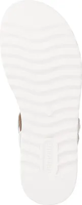 Produktbild von Remonte Damen Leder Sandale Kreuzstich mit Zierschnalle D3P53, Größe:42 EU, Farbe:Weiß