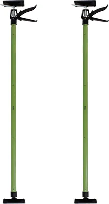 Produktbild von 2 Stück Einhandstützen teleskopierbar 115 cm - 290 cm 45° neigbar Montagestützen Deckenstützen