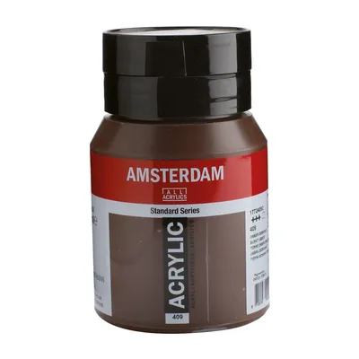 Obrázok produktu pre Amsterdam | Akrylová farba 500ml čierny oxid