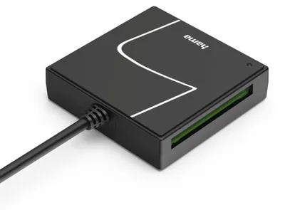 Produktbild von Hama USB-Kartenleser USB-A, USB-C-Adapter, SD/microSD/CF/MS