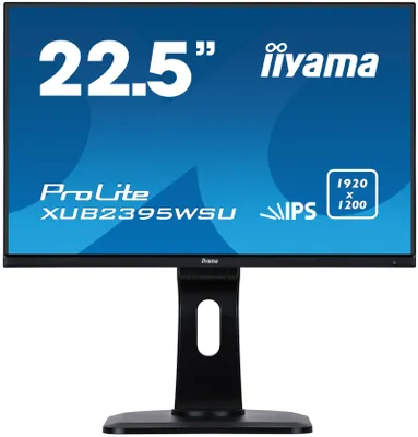Produktbild von iiyama ProLite XUB2395WSU-B1, 57,1 cm (22.5"), 1920 x 1200 Pixel, WUXGA, LED, 4 ms, Schwarz