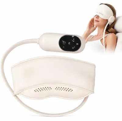 Produktbild von Elektrisches Kopfmassagegerät, Kopfhaut Massagegerät mit 4 Silikonköpfen, kabelloser Haarmassagegerät mit 5 Stufen für Wellness und Entspannung