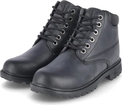Obrázok produktu pre Kappa pánske šnurovacie členkové topánky TENNESEE 2 black faux leather Veľkosť: 43