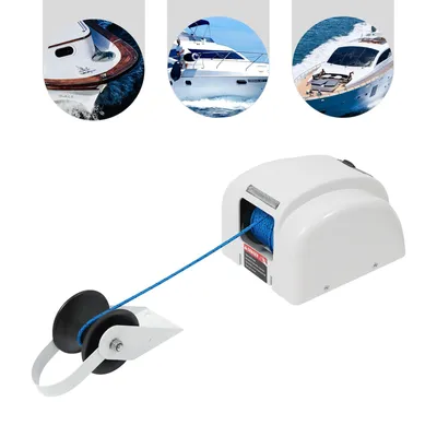 Produktbild von Elektrische Ankerwinde 45LBS 12V Boot Ankerwinde Mit Drahtlos Ferngesteuertem Bootswinde Salzwasser Seilwinde Winde
