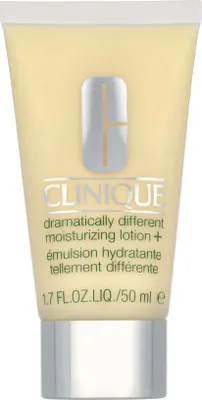 Produktbild von Clinique Dramatically Different Moisturizing Lotion+, Gesichtslotion, Frauen, 50 ml, Mischhaut, trockene Haut, Sehr trockene Haut, Feuchtigkeitsspendend, Feuchtigkeitsspendend, Glättend, Weichmachend, Tube