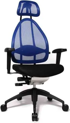 Produktbild von Topstar Bürodrehstuhl Open Art 2010 blau-Teppichbodenrollen