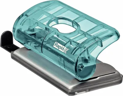 Produktbild von Rapid Mini Locher Colour'Ice FC5 blau