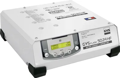 Zdjęcie produktu dla GYS 029095 GYSFLASH 50.24 HF ŁADOWARKA BATERII (kable 2,5m)