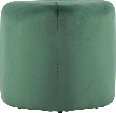 Immagine prodotto di Pouf Peg Ø46cm in velluto verde.