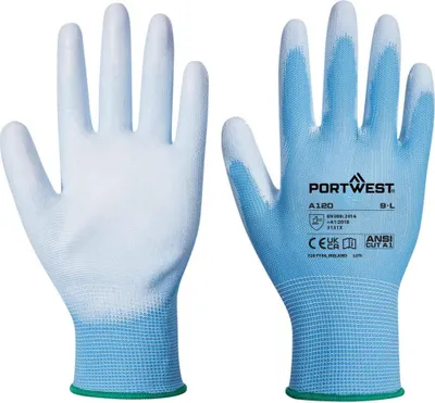 Produktbild von Portwest - Grip-Handschuhe "A120" PW326 (S) (Blau)