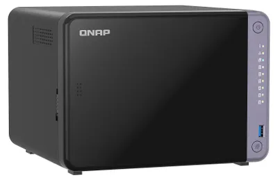 Image de QNAP TS-632X-4G serveur de stockage NAS Tower Alpine Alpine AL-524 4 Go DDR4 QNAP QTS Noir