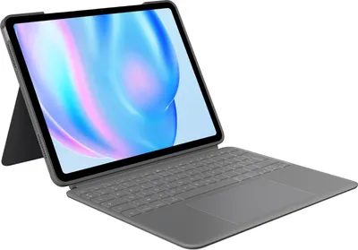 Produktbild von Logitech Combo Touch für iPad Air 13" (M2) – Tastatur-Case mit Trackpad, AZERTY (Französisch)