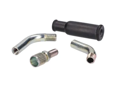 Image de Câble de gaz coudé Dellorto 60° / 70° pour carburateurs PHBG, PHBL, PHBH, PHF, PHM
