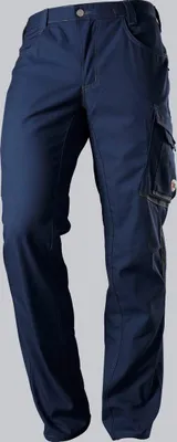 Image de Pantalon de travail BP® - bleu nuit/anthracite - 48n