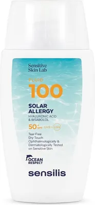 Zdjęcie produktu dla Sensilis Solar Allergy Ultrafluid 100 Spf50+ 40 ml