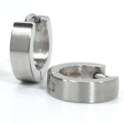 Produktbild von Miamar ECR01 Herren Creolen Edelstahl