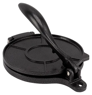Produktbild von Roti Maker, Langlebiges, Multifunktionales Tortilla-Presswerkzeug aus Aluminiumlegierung, Sicheres Handbuch für die Küche (20 cm Schwarz)