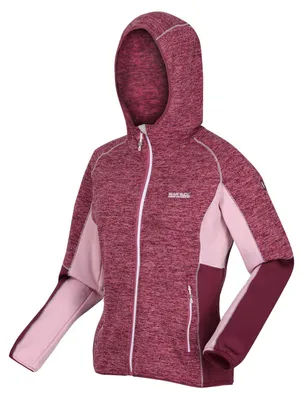 Produktbild von Regatta Strickfleecejacke Damen mit Kapuze, Farbe:Rot, Größe:36