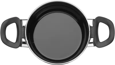 Produktbild von Silit Kochtopf-Set 4-teilig Modesto Line, Gemischtes Set, Schwarz, Edelstahl, Stahl, Keramik, Schwarz, Glas
