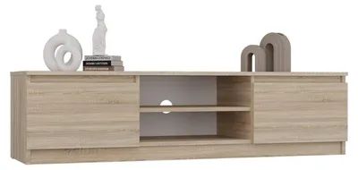 Productafbeelding van Topeshop RTV140 SONOMA TV-standaard & entertainmentmeubel met 2 planken