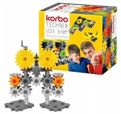 Produktbild von Korbo Technix-Bausteine, 122 Teile