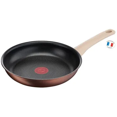 Obrázok produktu pre Tefal Eco-respect G2540602, Kolo, Viacúčelová panvica, Medená, Titanium Pro, Hliník, Keramický, Plyn, Halogén, Indukčná, Uzavretá doska
