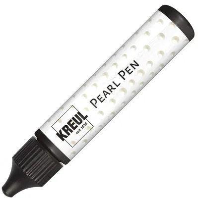Image de KREUL Peinture à effet Pearl Pen noir 29 ml