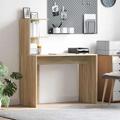 Obrázok produktu pre Maison Exclusive - písací stôl Sonoma dub 102 x 50 x 124 cm drevený materiál