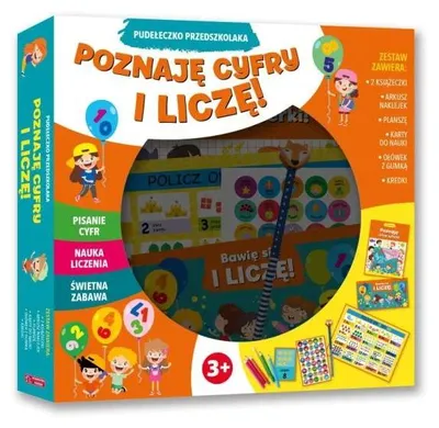Produktbild von Pudełeczko przedszkolaka. Poznaję cyfry i liczę! - praca zbiorowa