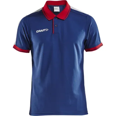 Produktbild von CRAFT Pro Control Poloshirt M Navy/Bright Red S