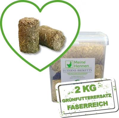 Produktbild von Luzerne-Briketts - 2Kg - MeineHennen