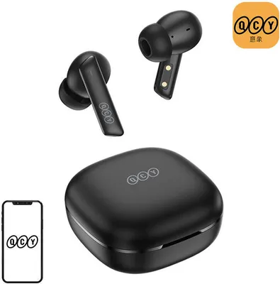 Obrázek produktu pro QCY MeloBuds HT05, Bezdrátový, Hovory/hudba, Sluchátka s mikrofonem, Černá